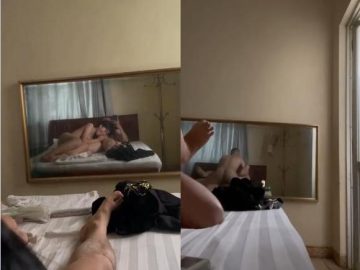 Em yeu bj trước gương quyến rũ
